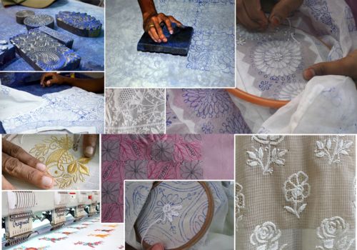 HOW CHIKANKARI CLOTHES ARE MADE