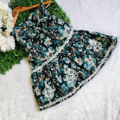 MAL SHORT KURTI WITH GARARA SET WITH FREE GIFT ๐ INSIDE