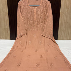 RAYON SQUARE EMBROIDERY KURTI