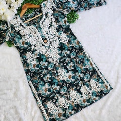 MAL SHORT KURTI WITH GARARA SET WITH FREE GIFT ๐ INSIDE
