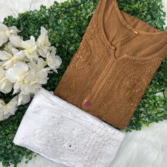 RAYON HEAVY KURTI WITH MUKAiSH WORK