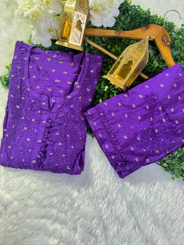 PREMIUM CHANDERI SET WITH FREE GIFT π INSIDE