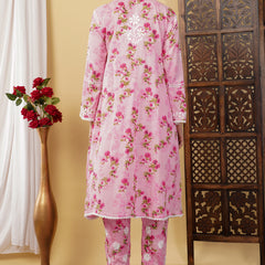 FLOWERPRINT AFGANI GOWN SET WITH FREE GIFT ๐  INSIDE