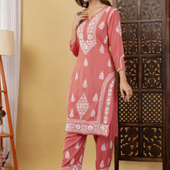RAYON LIBAS COORD SET  WITH FREE GIFT π  INSIDE