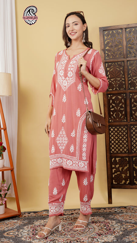 RAYON LIBAS COORD SET  WITH FREE GIFT π  INSIDE