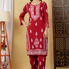 RAYON LIBAS COORD SET  WITH FREE GIFT π  INSIDE
