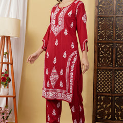 RAYON LIBAS COORD SET  WITH FREE GIFT π  INSIDE