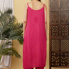 RAYON NOODLE STRAP COORD SET WITH FREE GIFT ๐  INSIDE