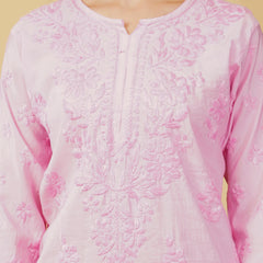CHANDERI TONE WORK CO-ORD SET WITH FREE GIFT ๐  INSIDE
