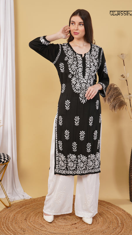MODAL HEAVY KURTI WITH FREE GIFT π INSIDE