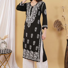 MODAL HEAVY KURTI WITH FREE GIFT π INSIDE