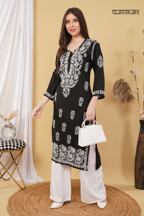 MODAL HEAVY KURTI WITH FREE GIFT π INSIDE