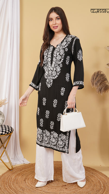 MODAL HEAVY KURTI WITH FREE GIFT π INSIDE
