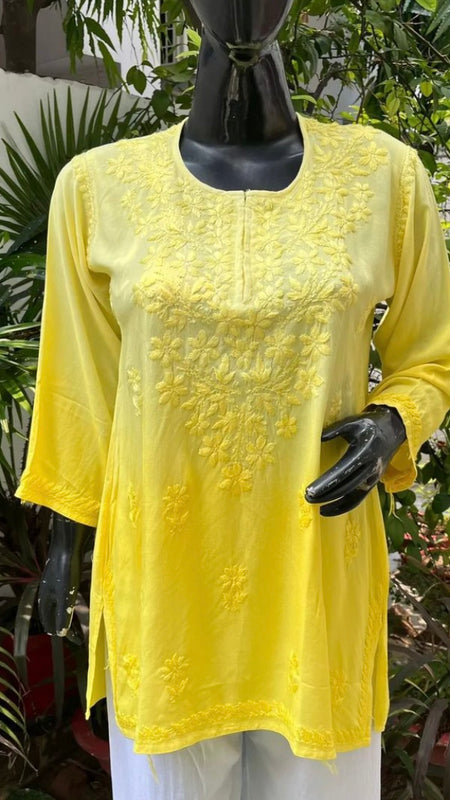 Rayon Short omrae kurti /Rayon kurti