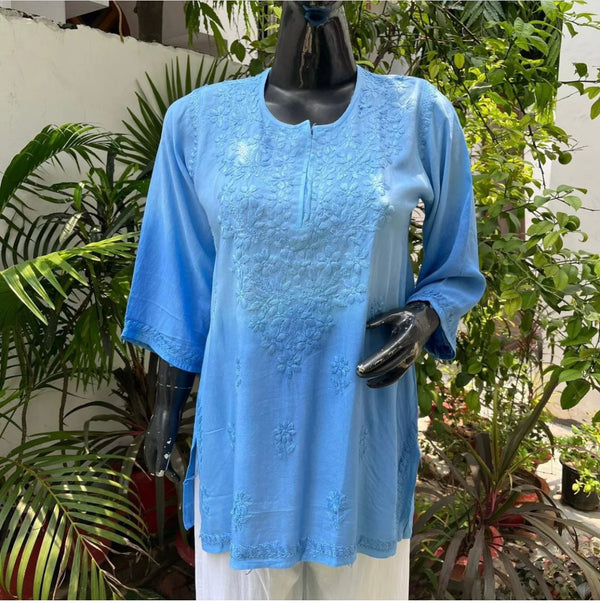 Rayon Short omrae kurti /Rayon kurti