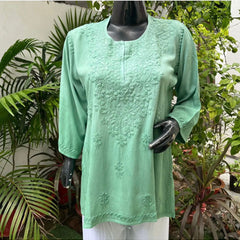 Rayon Short omrae kurti /Rayon kurti