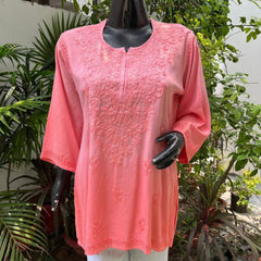 Rayon Short omrae kurti /Rayon kurti