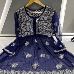 PICK ANY (2) SHORT MIROR KURTIES OF FRONT WORK