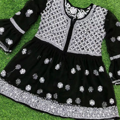 PICK ANY (2) SHORT MIROR KURTIES OF FRONT WORK