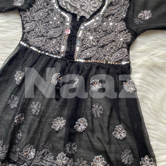 PICK ANY (2) SHORT MIROR KURTIES OF FRONT WORK