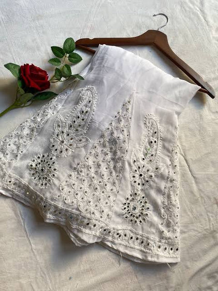 GALA BOOTI KURTI WITH SHARARA WITH DUPATTA