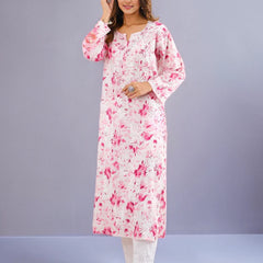 Neitra hand-embroidered malmal Kurti