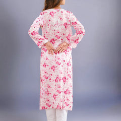 Neitra hand-embroidered malmal Kurti