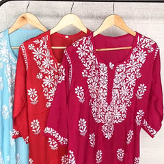 MODAL HEAVY KURTI WITH FREE GIFT π INSIDE
