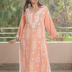 JANNAT MODAL KURTI WIT HEAVY EMBROIDERY