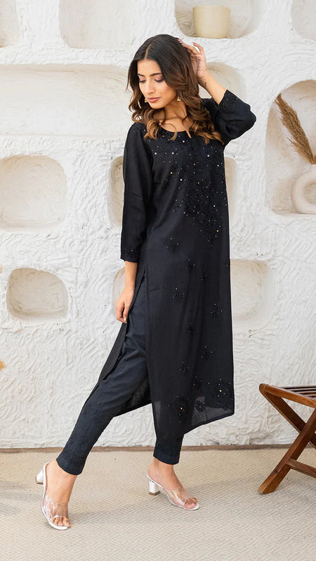 Versatile and Stylish Mukesh Embroidery in Rayon Kurti with Free Gift 💝 Inside