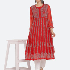 ANARKALI KURTI WITH FREE GIFT  ๐ INSIDE