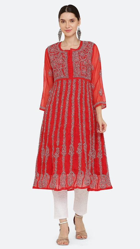 ANARKALI KURTI WITH FREE GIFT  ๐ INSIDE