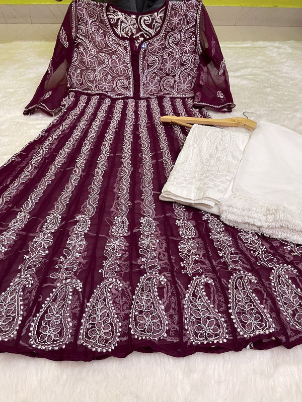 ANARKALI KURTI WITH FREE GIFT ๐ INSIDE