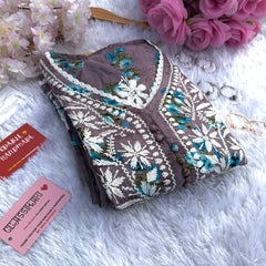 FLOWERPRINT AFGANI GOWN SET WITH FREE GIFT ๐  INSIDE