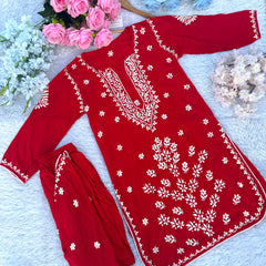 RAYON LIBAS COORD SET  WITH FREE GIFT π  INSIDE