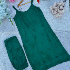RAYON NOODLE STRAP COORD SET WITH FREE GIFT ๐  INSIDE