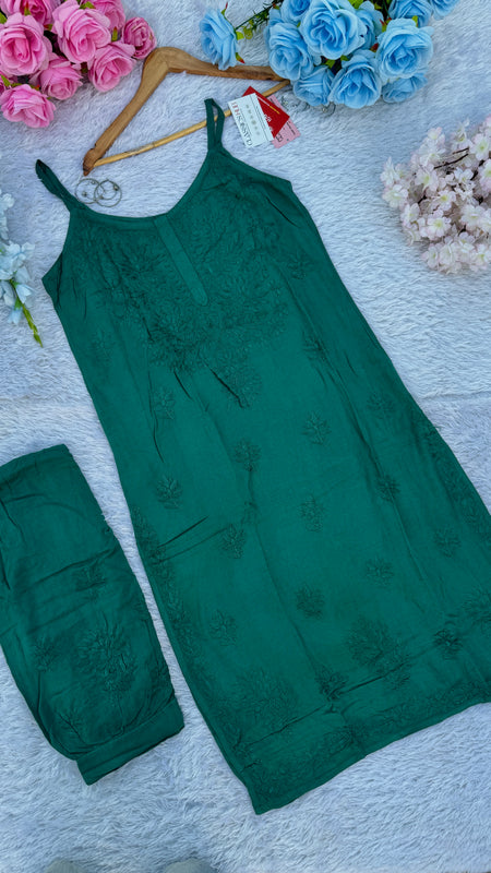 RAYON NOODLE STRAP COORD SET WITH FREE GIFT ๐  INSIDE