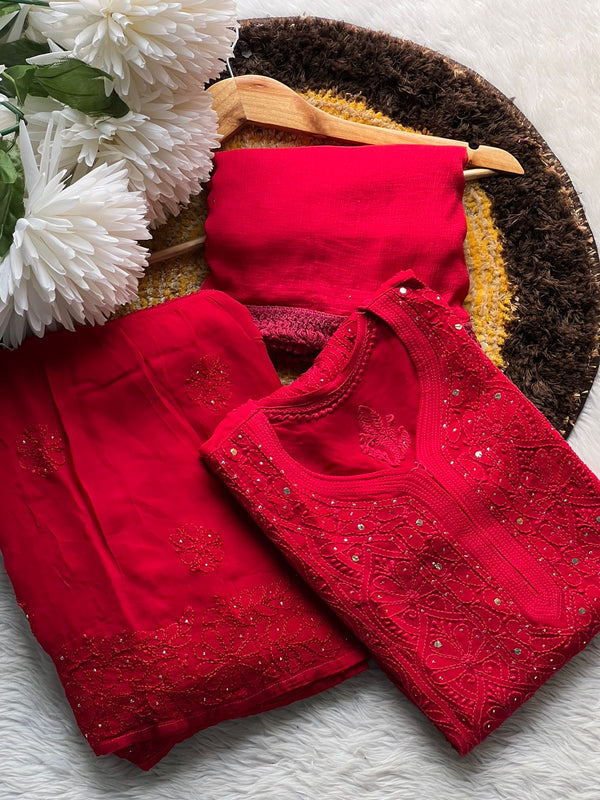Full set Kurti + sharara + inner