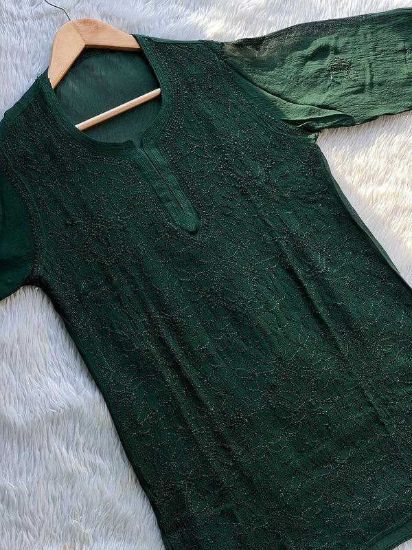 VISCOSE SHORT JAAL KURTI WITH FREE GIFT ๐ INSIDE