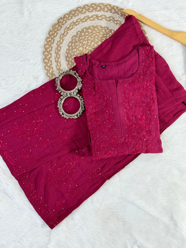 RAYON MUKESH SET WITH FREE💝 GIFT INSIDE