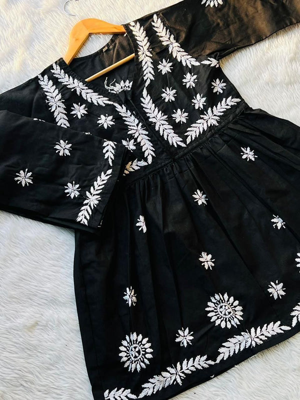 COTTON SHORT KURTI SET WITH GIFT 💝 INSIDE