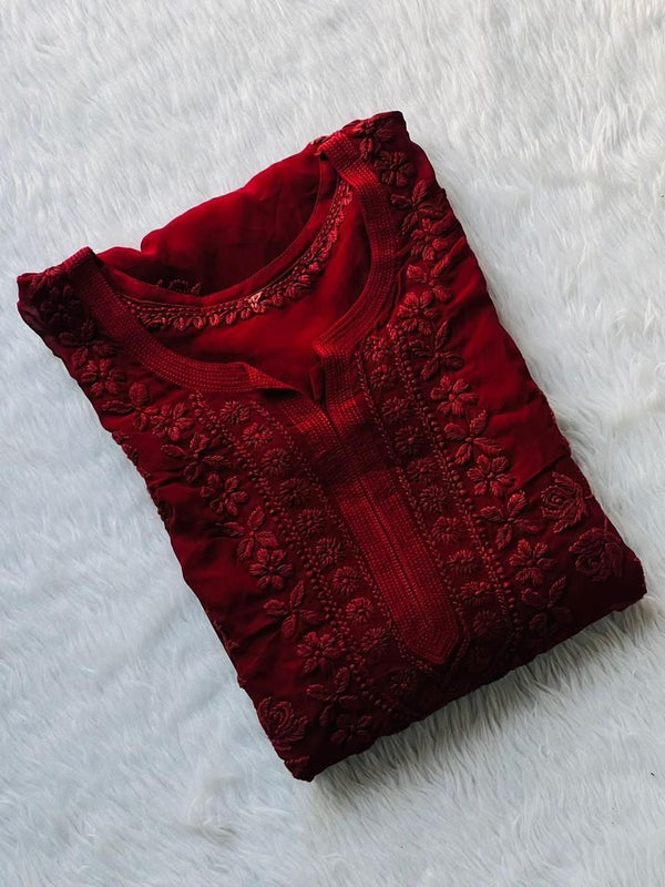 PURE VISCOSE TONE KURTI WITH FREE GIFT π INSIDE