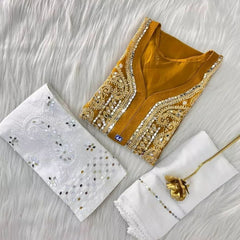 GALA BOOTI KURTI WITH SHARARA WITH DUPATTA
