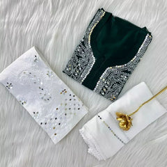 GALA BOOTI KURTI WITH SHARARA WITH DUPATTA