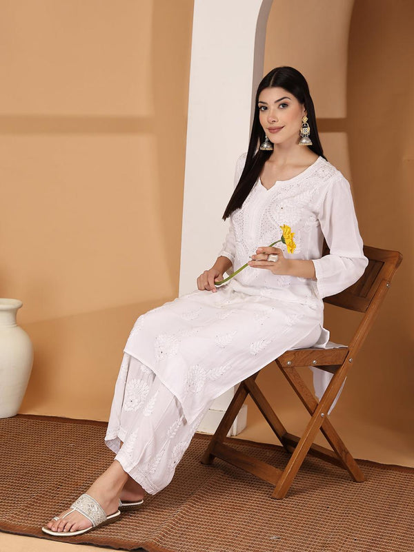 RAYON CHANDNI MUKAISH SET