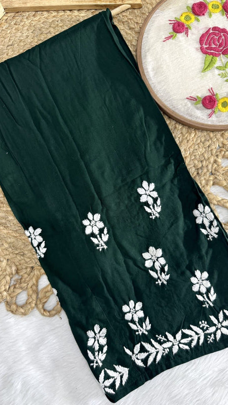 Evander Embroidery Rayon Co-ord Set