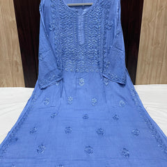 RAYON SQUARE EMBROIDERY KURTI