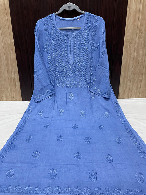 RAYON SQUARE EMBROIDERY KURTI