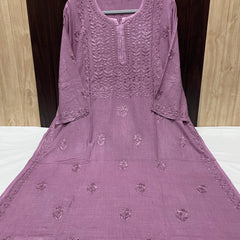 RAYON SQUARE EMBROIDERY KURTI