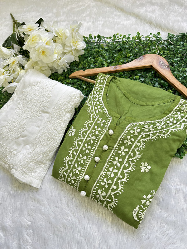 RAYON POCKET GOWN